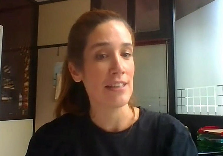 Olaia Martín. Psicóloga de Asebier, AA de Enfermedades Raras del País Vasco