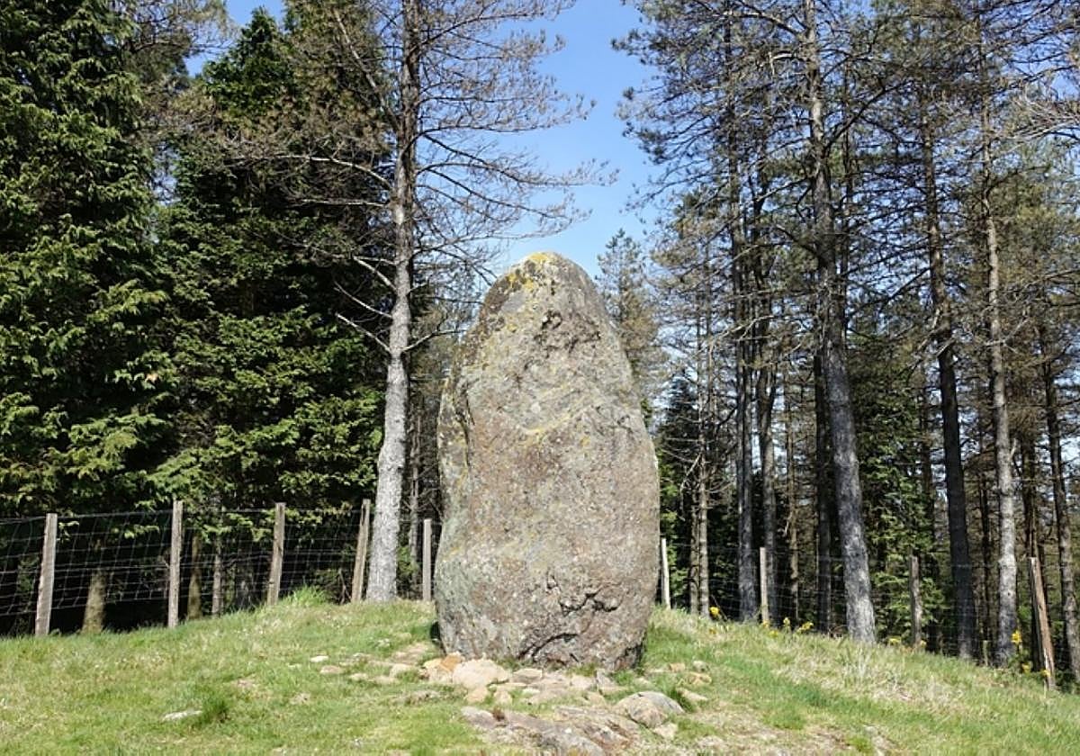 Uno de los monumentos de la Ruta de los dólmenes.