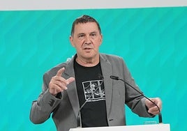 Arnaldo Otegi, secretario general de EH Bildu.