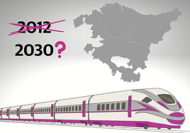 TAV: Ni el Gobierno central ni el vasco se atreven a poner una fecha de inicio