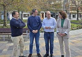 Representantes de EAJ-PNV en el Ayuntamiento de Irun.