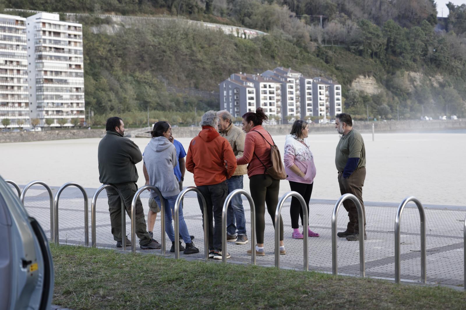 Incendio en el faro de Higuer