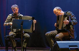 El año pasado participaron en el festival los acordeonistas Samuele Telari y Ludovic Beier.