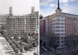 El increíble cambio de un barrio de San Sebastián: «Hace solo seis décadas no había nada»