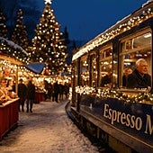 El tren nocturno de lujo que pasa por los mercadillos navideños más mágicos de Europa, ideal para este invierno
