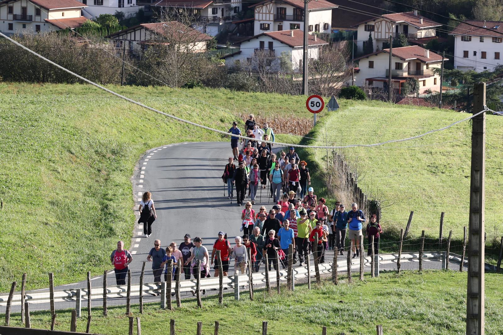 Éxito de la salida al Buruntza con Mendira