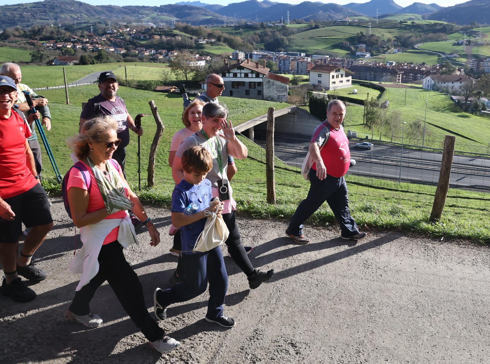 Éxito de la salida al Buruntza con Mendira