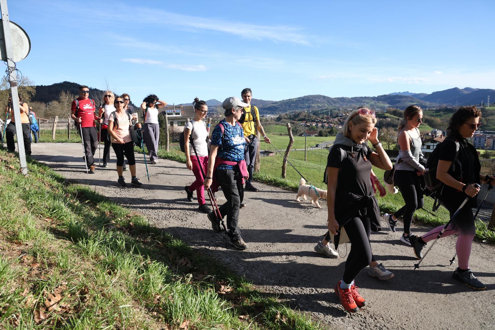 Éxito de la salida al Buruntza con Mendira