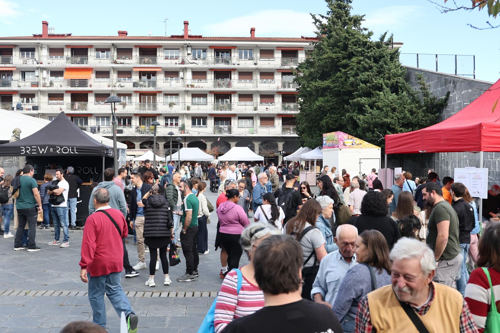 Sabor y tradición en la feria de Andoain