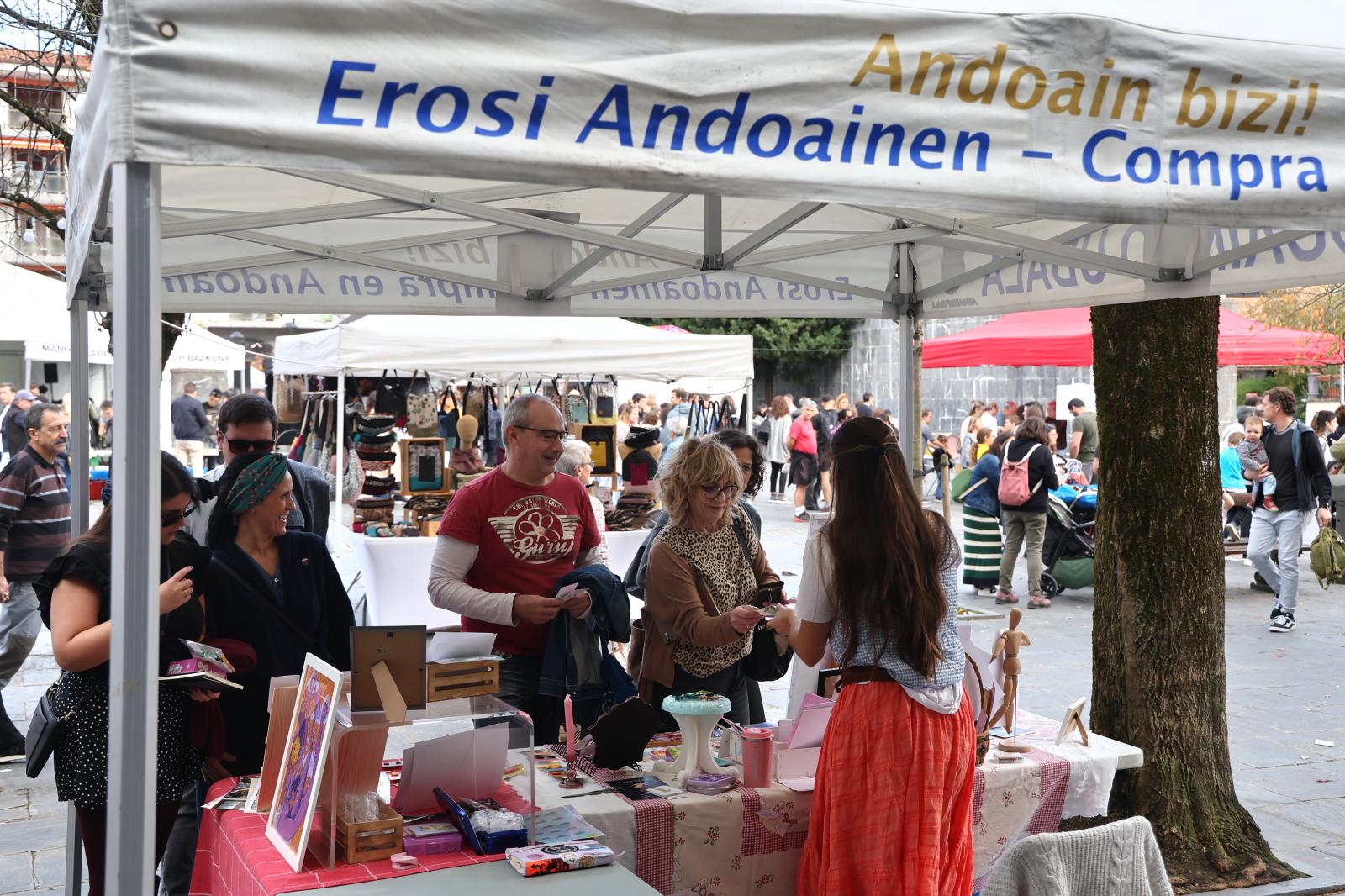 Sabor y tradición en la feria de Andoain