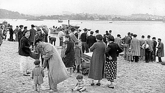 El éxodo masivo a Francia para huir de la guerra