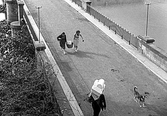 El Puente Avenida de Irun fue la principal vía de escape para huir de la guerra