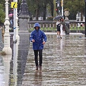 Las lluvias llegarán el lunes para mantenerse durante toda la semana.