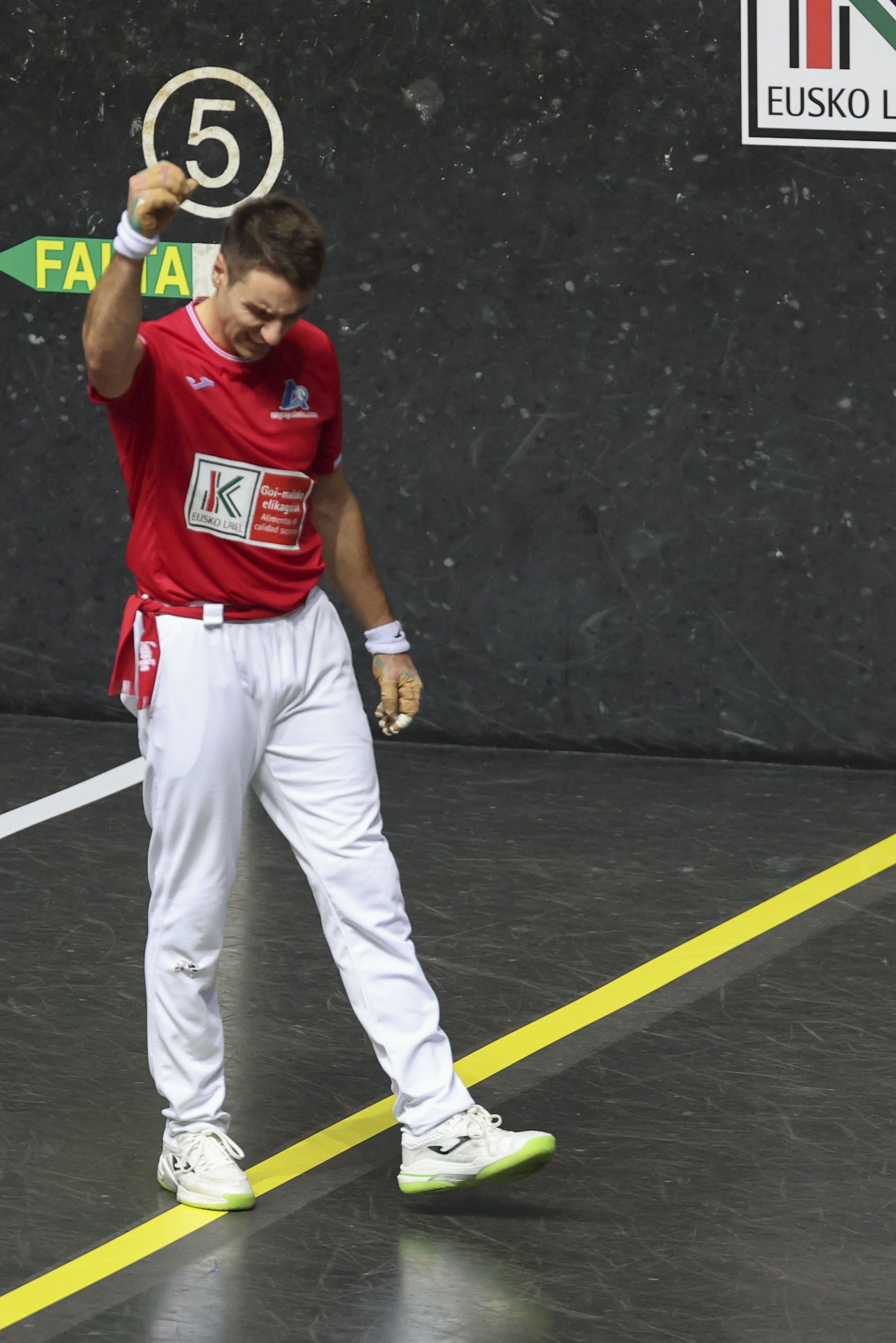 Fotos de la final del Cuatro y Medio: Etxeberria y Zabala