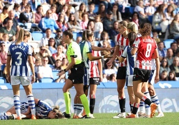 La acción que ha sorprendido a miles de personas en el Real Sociedad - Athletic y que nunca sucede en Anoeta