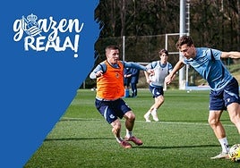 Las asignaturas pendientes de la Real Sociedad: «Las jugadas a balón parado y mantener la portería a cero»