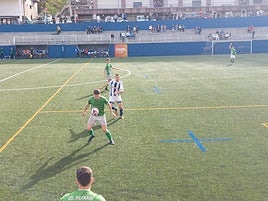 Imagen del partido jugado en Mutriku.