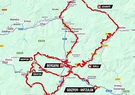 Recorrido de la última etapa.