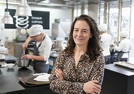 Leticia Landa, ganadora del Basque Culinary World Prize.