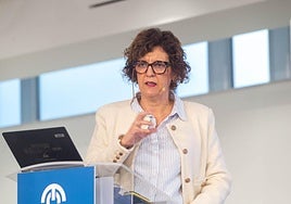 Jaione Bikuña contó su experiencia en Talaia.