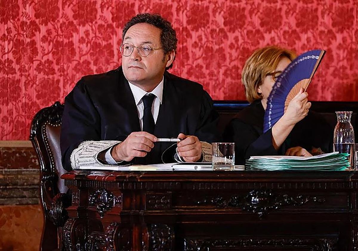 García Ortiz, en un momento del juicio.