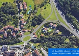 La Diputación considera el proyecto «una solución viaria muy necesaria y reclamada en Irun». .