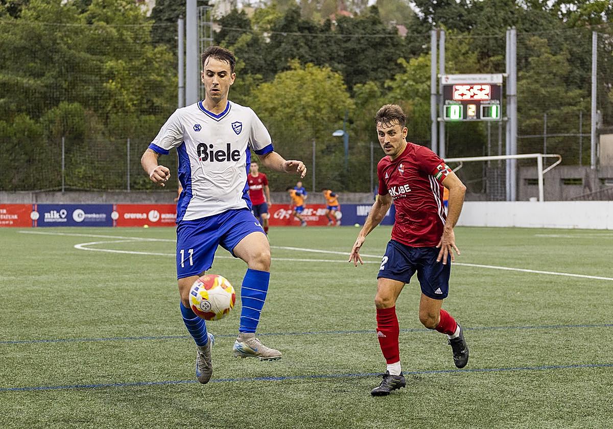 El Touring busca asaltar Sarriena.