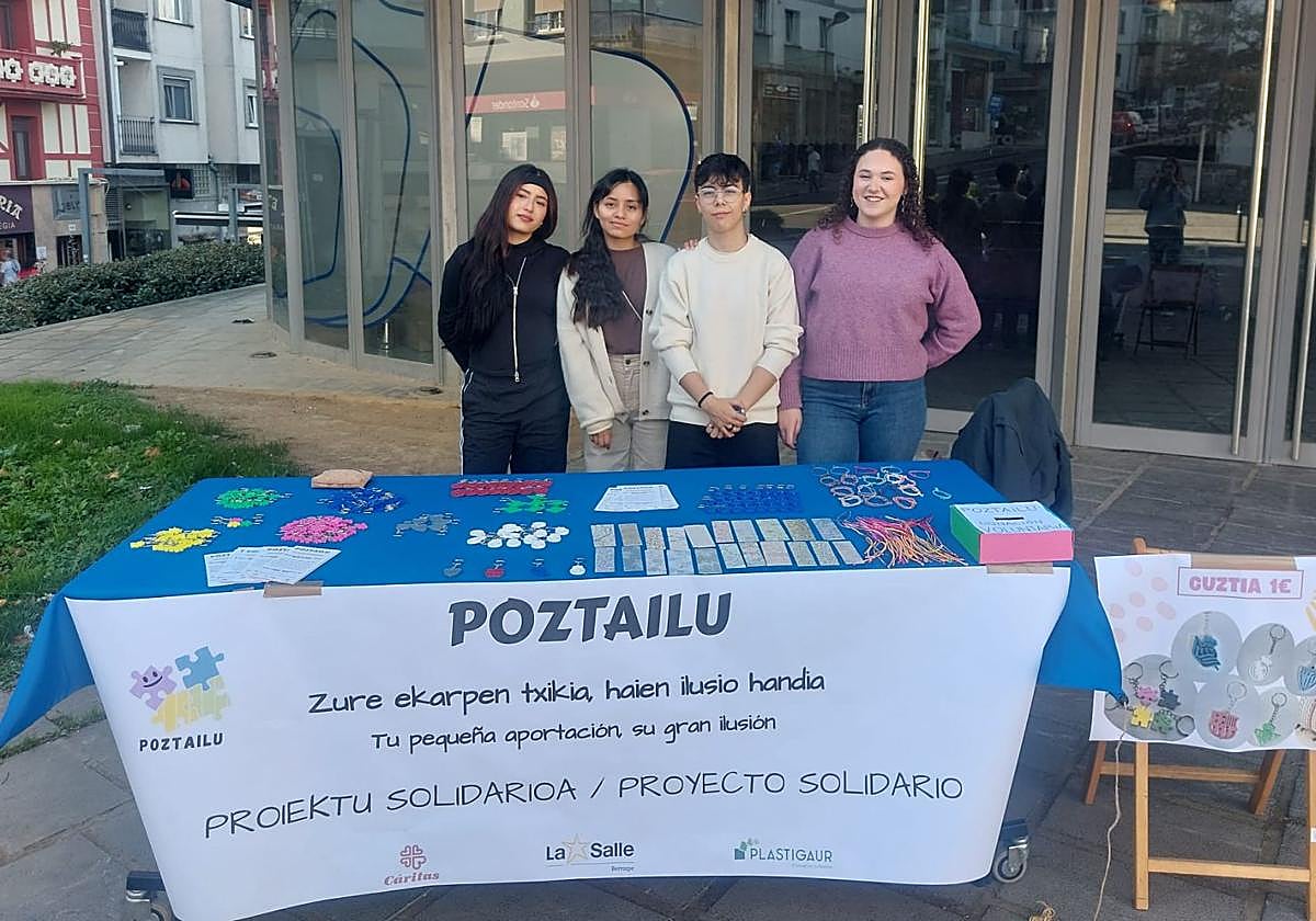 El puesto estuvo en Plaza Morea el sábado pasado.