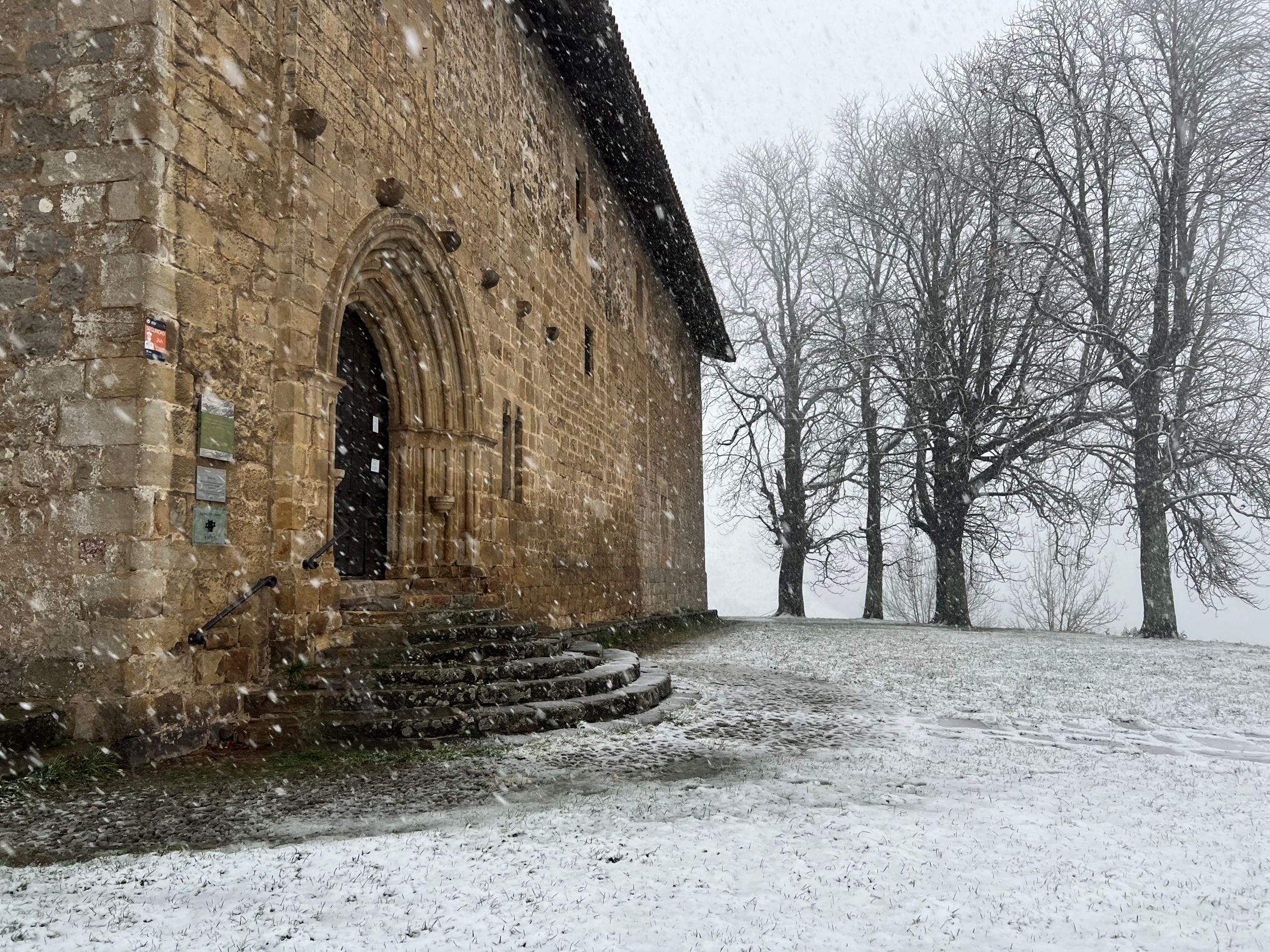 Primeras imágenes de postal en las cimas de Urola Garaia