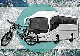 San Sebastián, una ciudad diseñada para moverse en bicicleta, tren y autobús