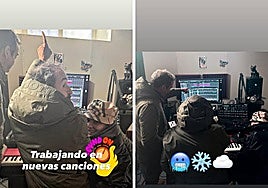 Imágenes colgadas por el grupo en sus redes sociales.