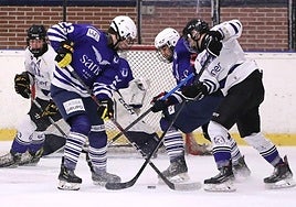 Imagen de archivo de un partido del Txuri en Donostia.