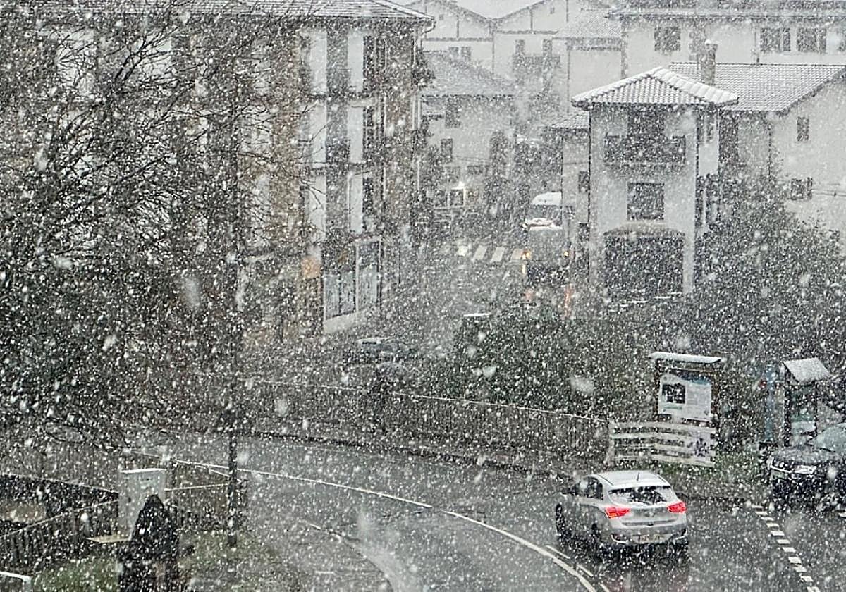 Nieve en Baztan-Bidasoa