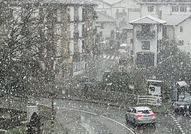 Nieve en Baztan-Bidasoa