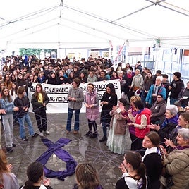 El martes por la mañana se organizará una cadena humana desde la Arboleda hasta la Plaza Mayor.