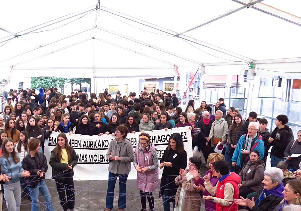 El martes por la mañana se organizará una cadena humana desde la Arboleda hasta la Plaza Mayor.