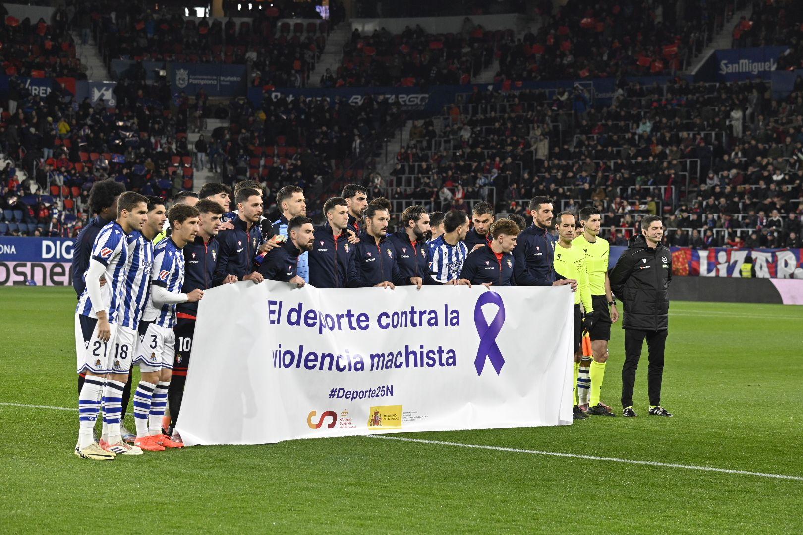 Las mejores imágenes del Osasuna - Real Sociedad