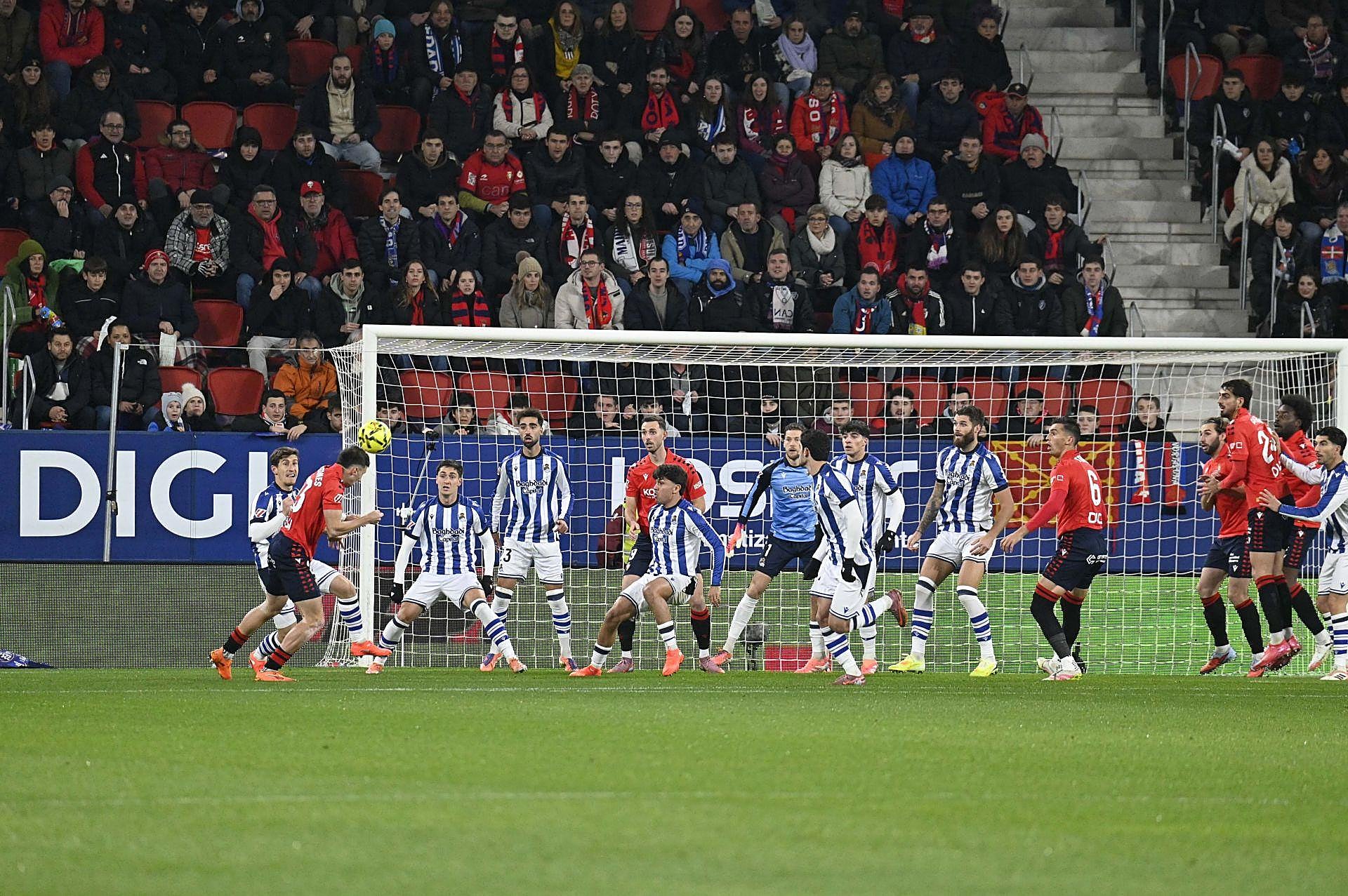 Las mejores imágenes del Osasuna - Real Sociedad