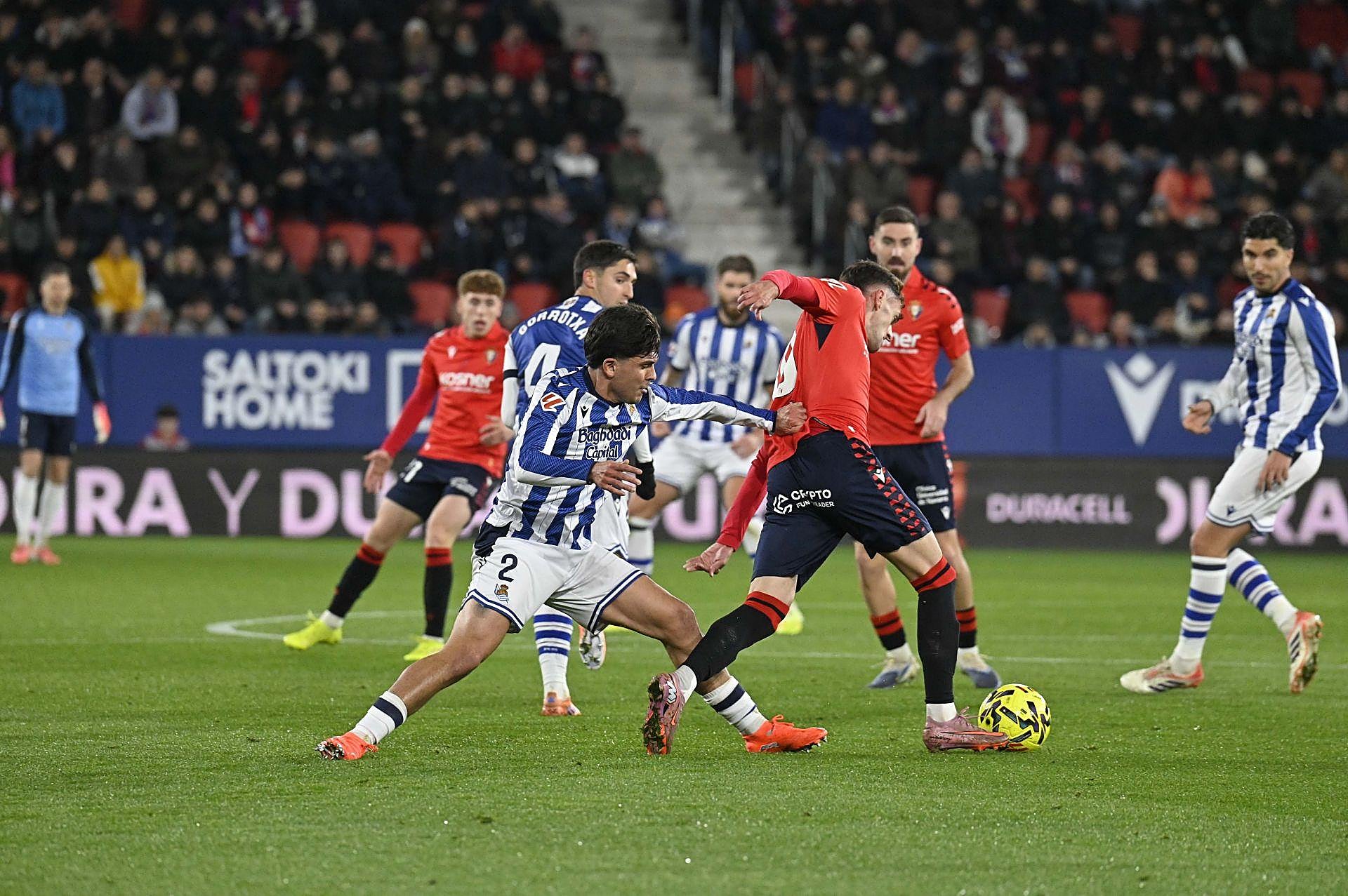 Las mejores imágenes del Osasuna - Real Sociedad