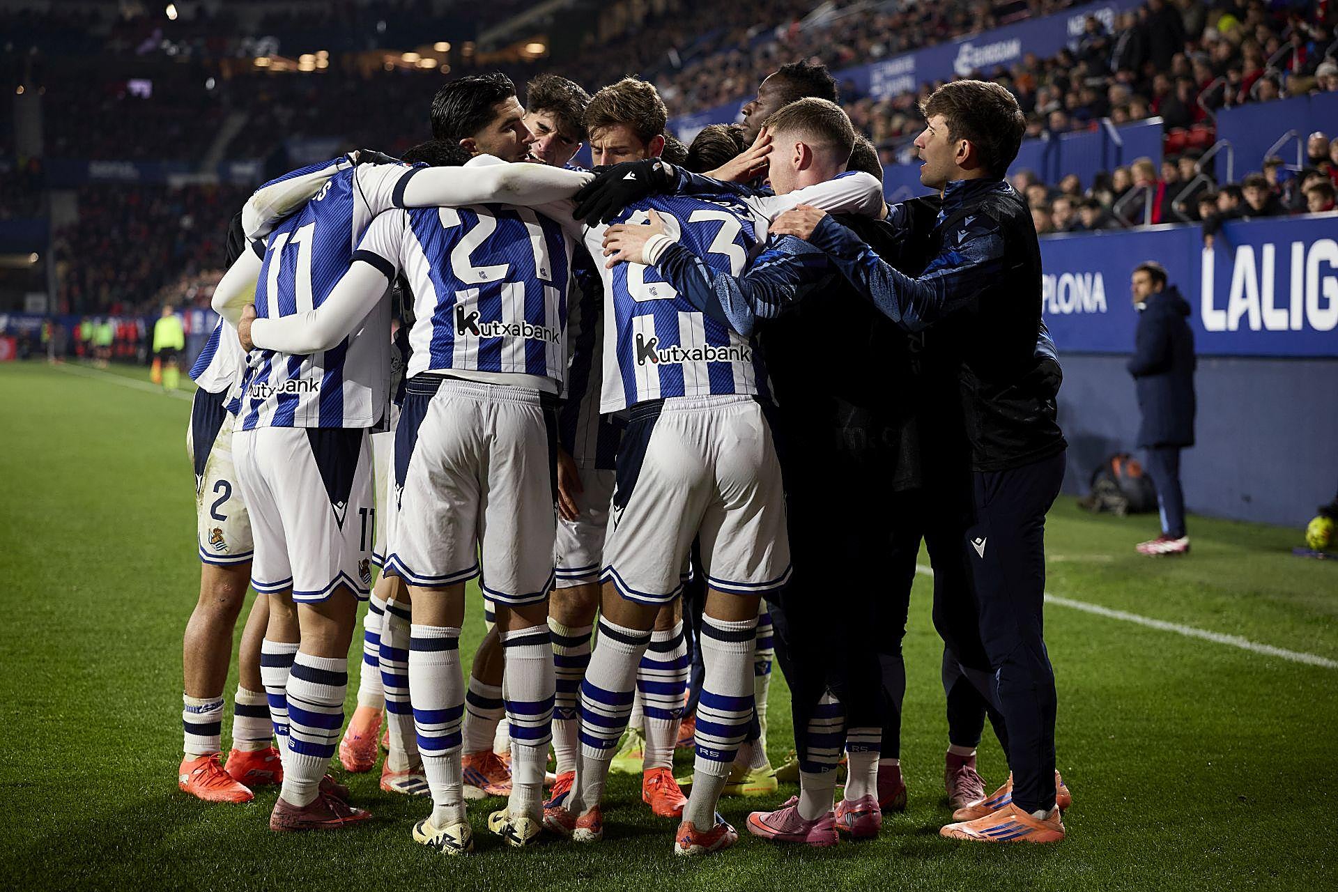 Las mejores imágenes del Osasuna - Real Sociedad