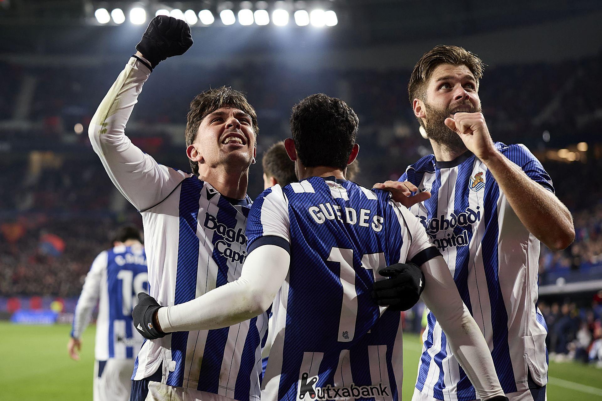 Las mejores imágenes del Osasuna - Real Sociedad