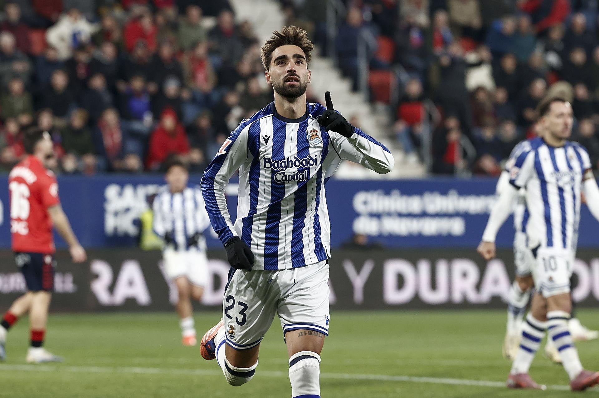 Las mejores imágenes del Osasuna - Real Sociedad