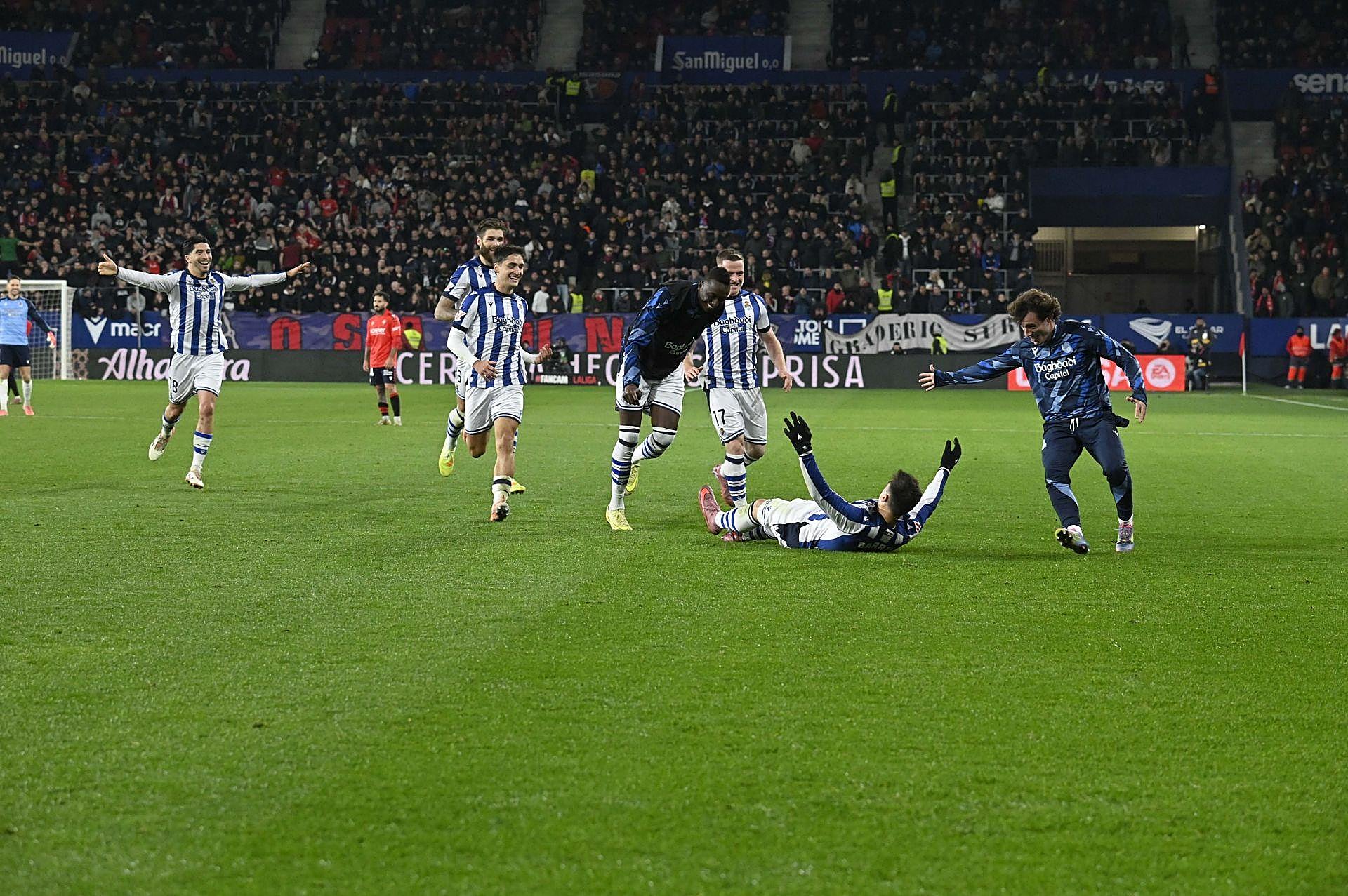 Las mejores imágenes del Osasuna - Real Sociedad