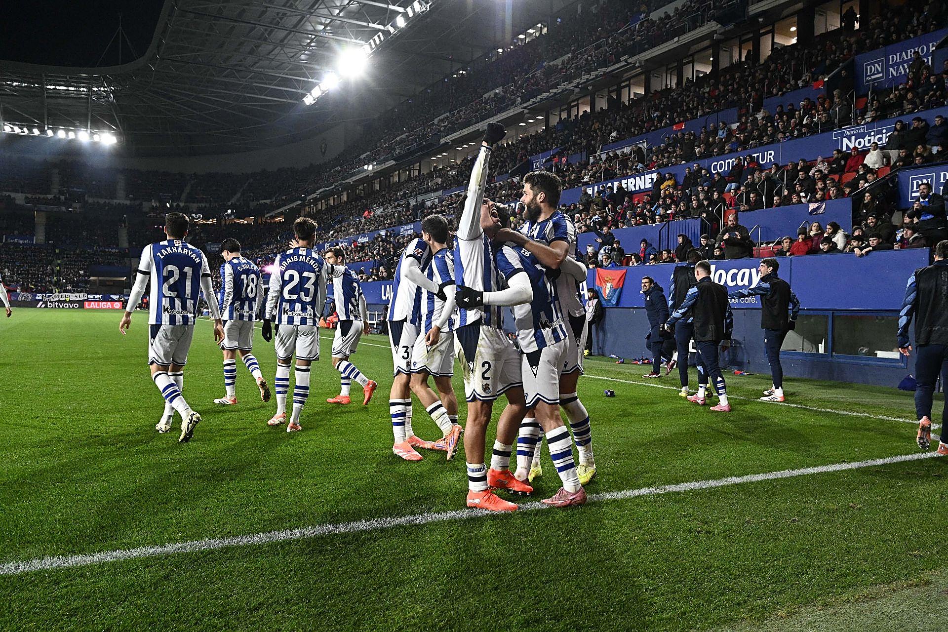 Las mejores imágenes del Osasuna - Real Sociedad