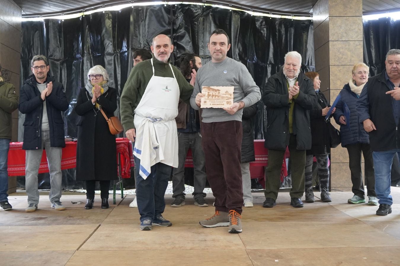 Odolkia, babarrunak eta ardoa nagusi Ormaiztegin