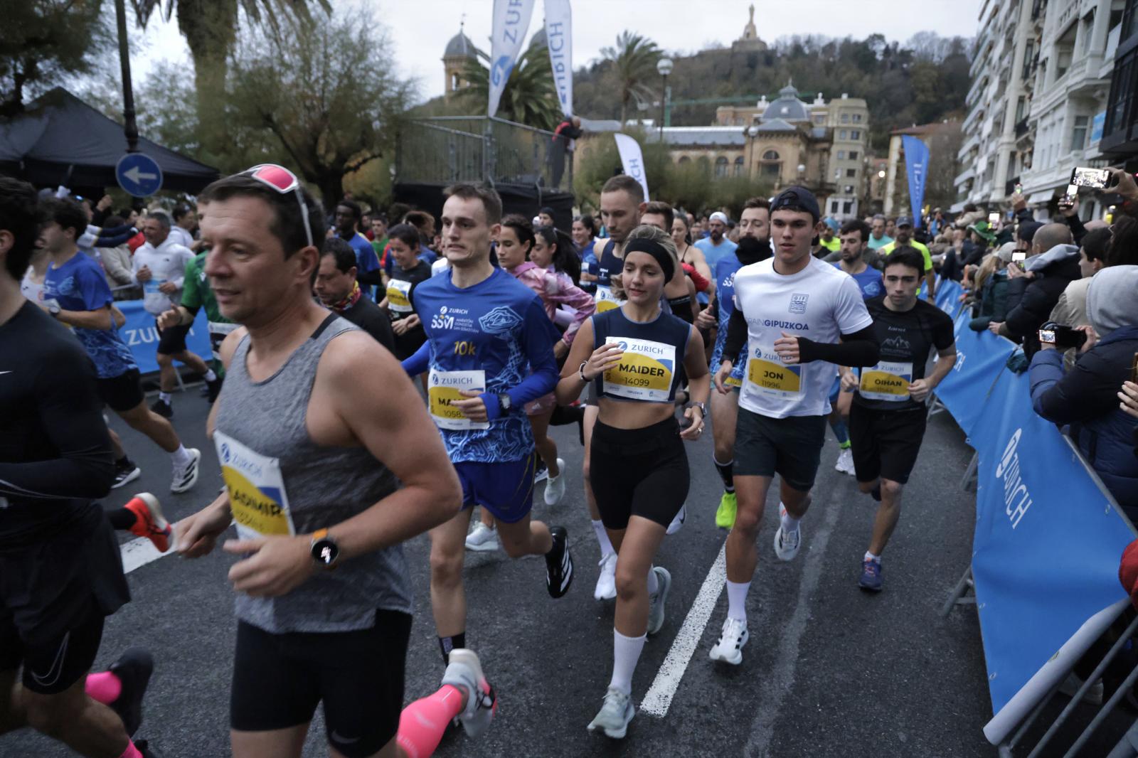 Éxito y ambiente inmejorable en la 10K Zurich Maratón