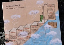 Portada del disco, en un álbum diseñado por Javier Aramburu.