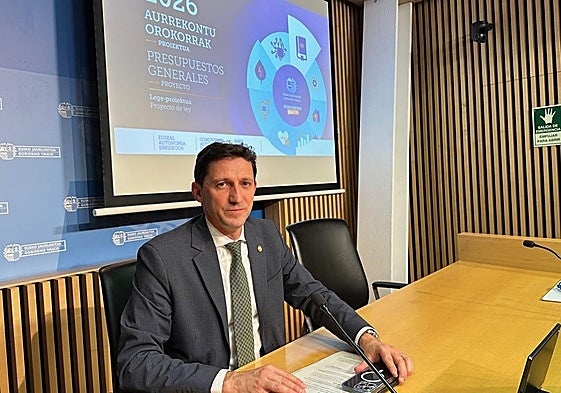 Noël d'Anjou este lunes en rueda de prensa.