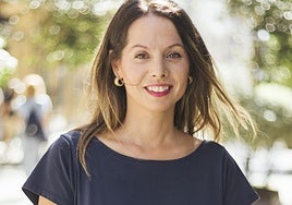 La escritora donostiarra Lide Aguirre.