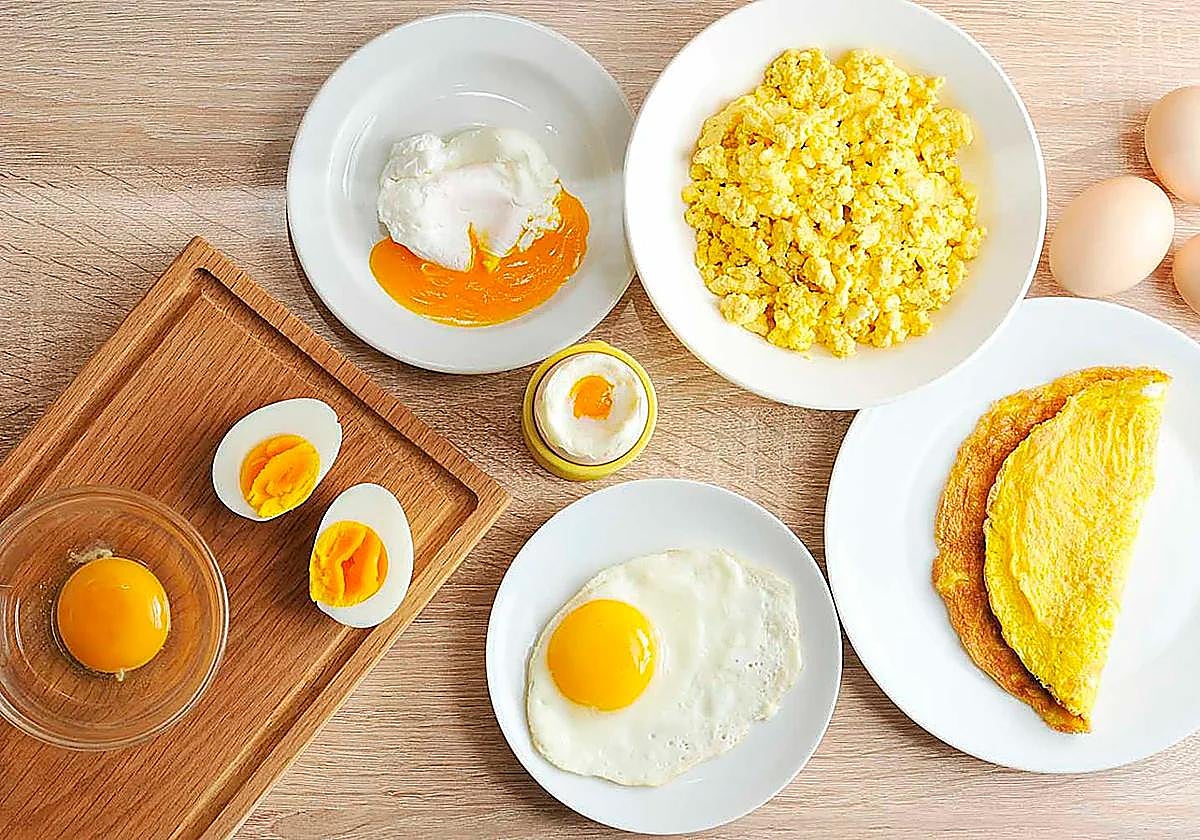 11 formas diferentes de cocinar y comer huevos